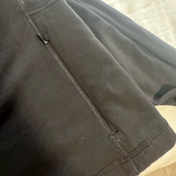 Lululemon Womens Yoga Half Zipper Pull Over Athletic Sweater Black Size 4 - Picture 8 of 9